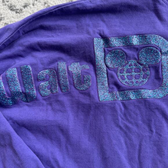 Walt Disney World 2019 Purple Potion Spirit Jersey Sweater Shirt Sz S RARE - Picture 4 of 11